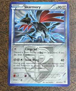 Skarmory 87/135 Plasma Storm Rare Pokemon Card - Image 1