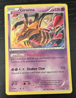 Pokemon Giratina XY184 XY Black Star Promo Holo English 130 HP Card NM - Image 1