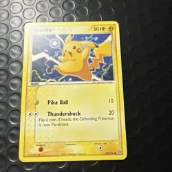 Pikachu Emerald Regular Card 60/106 TCG MINT - Image 1