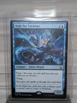 MTG High Fae Trickster FDN 40 - Foundations Rare Magic The Gathering Card - Image 1