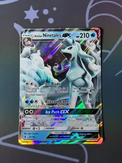 Alolan Ninetales GX - 22/145 - Guardians Rising - Ultra Rare Pokemon TCG LP Card - Image 2