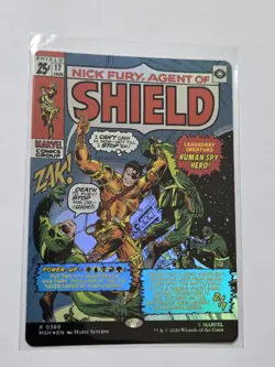 Nick Fury, Agent of SHIELD (Borderless) (0389) [Marvel Super Heroes] Foil - Image 1