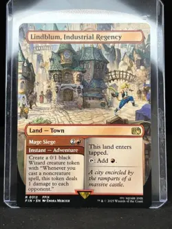 Lindblum, Industrial Regency (Borderless) - FINAL FANTASY (FIN) R0312 Non-Foil - Image 1