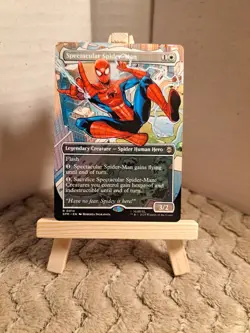 MTG Marvel's Spider-Man Spectacular Spider-Man (Borderless) Rare #14 Near Mint - Image 1