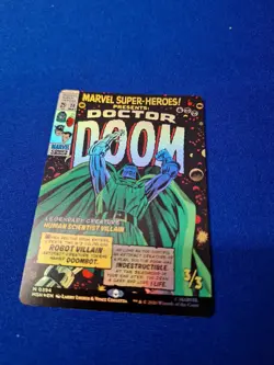Doctor Doom 0394 (Borderless Foil) Mythic Marvel Super Heroes - Image 1
