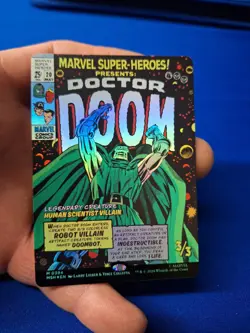 Doctor Doom 0394 (Borderless Foil) Mythic Marvel Super Heroes - Image 3
