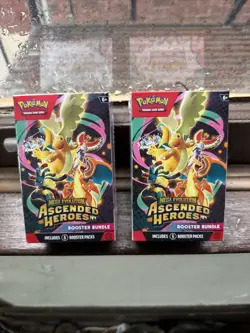 Ascended Heroes Mega Evolution Booster Bundles X2 Factory Sealed - Image 1