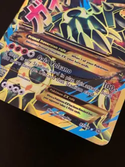 Pokemon Primal Groudon-EX (97/98) Ancient Origins HOLO Damaged - Image 3