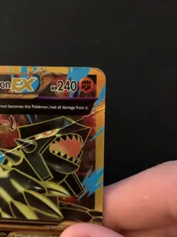 Pokemon Primal Groudon-EX (97/98) Ancient Origins HOLO Damaged - Image 5
