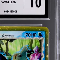 2021 Pokemon Sword And Shield Black Star Promos Mimikyu CGC 10 Celebrations Holo - Image 5
