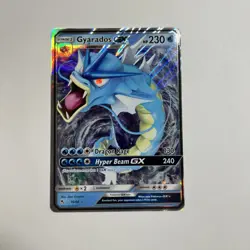 Pokemon TCG Gyarados GX Hidden Fates 16/68 Ultra Rare - Image 1