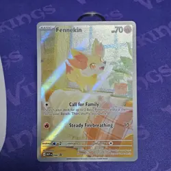 Pokemon TCG Fennekin 080 Black Star Promo Holo NM - Image 1