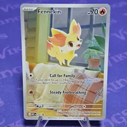 Pokemon TCG Fennekin 080 Black Star Promo Holo NM - Image 2