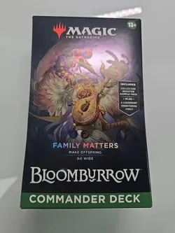 MtG: Bloomburrow - Commander Deck - Family Matters SEALED - Image 1
