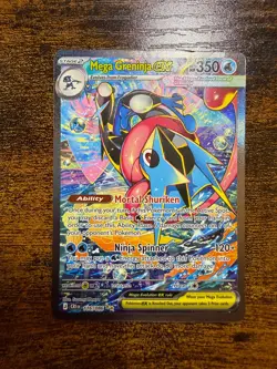 Pokemon TCG Mega Greninja ex 116/086 Chaos Rising Holo *See Pics* - Image 1