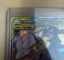 Pokemon TCG Reshiram & Zekrom GX 157/236 Cosmic Eclipse Tag Team NM - Image 3