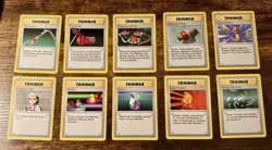 Pokemon TCG BASE SET SHADOWLESS TRAINERS - Pokemon Flute, Pokecenter And More - Image 1