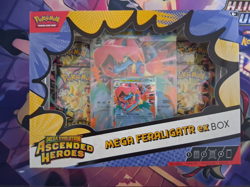 Pokemon TCG Mega Feraligatr Ex Box Sealed - Image 1