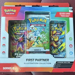 Pokemon TCG First Partner Illustration Collection Series 2 Box Promo - Image 1
