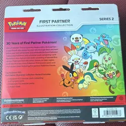 Pokemon TCG First Partner Illustration Collection Series 2 Box Promo - Image 2