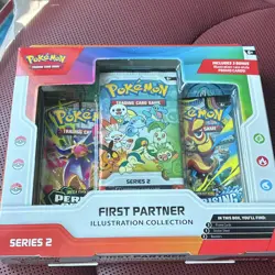 Pokemon TCG First Partner Illustration Collection Series 2 Box Promo - Image 3