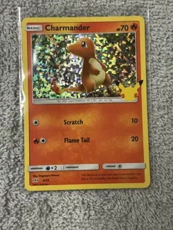 Charmander 009/025 McDonald's 25th Anniversary Promos Holo Pokemon NM - Image 1