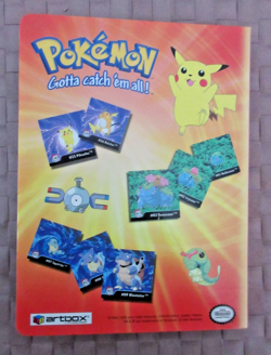 (item2844) POKEMON ACTION FLIPZ SERIES ONE COMPLETE SET. - Image 2
