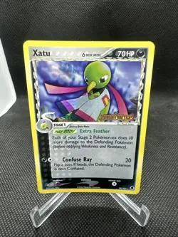 Pokemon TCG Xatu Delta Species EX Dragon Frontiers 25/101 Holo Rare - Image 1