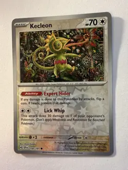 Kecleon Reverse Holo NM | SV08: Surging Sparks (SSP) 150/191 | Pokemon - Image 1