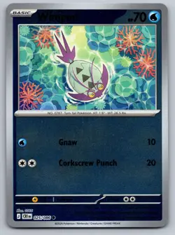 WIMPOD 025/086 REVERSE HOLO C POKEMON ME04: CHAOS RISING NM/M - Image 1