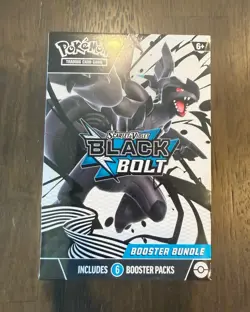Pokemon Scarlet & Violet Black Bolt Booster Bundle Box Includes 6 Booster Packs - Image 1