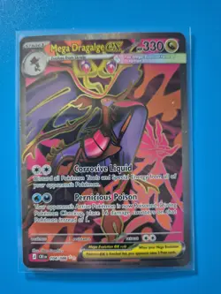 Pokemon TCG Mega Dragalge Ex 104/086 Ultra Rare Holo Chaos Rising - Image 1