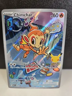 Pokemon Mega Evolutions 30th Anniversary Promo Chimchar #041 - Image 1