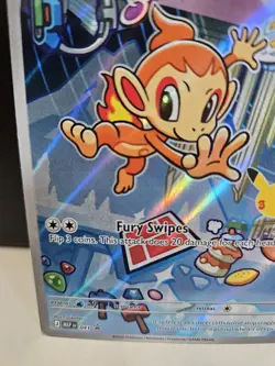 Pokemon Mega Evolutions 30th Anniversary Promo Chimchar #041 - Image 4