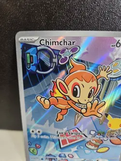 Pokemon Mega Evolutions 30th Anniversary Promo Chimchar #041 - Image 5