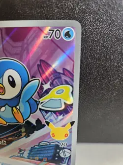 Pokemon Piplup 042 - First Partners Promo - Full Art Holo - - Image 2