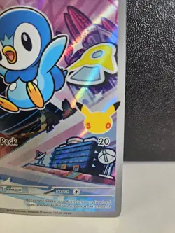 Pokemon Piplup 042 - First Partners Promo - Full Art Holo - - Image 4