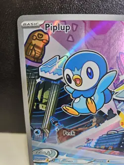 Pokemon Piplup 042 - First Partners Promo - Full Art Holo - - Image 5