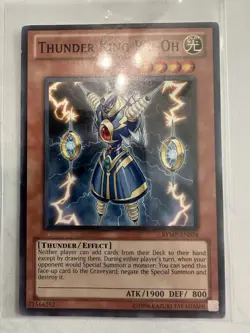 Yu-Gi-Oh! TCG Thunder King Rai-Oh 1st Edition RYMP-EN074 LP Common - Image 1