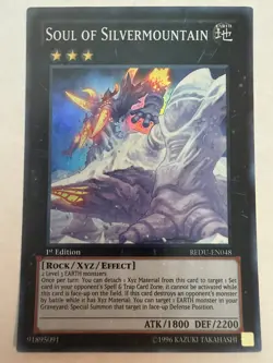 Yu-Gi-Oh! Soul of Silvermountain 1st Edition REDU-EN048 Super Rare - NM - Image 1