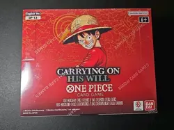One Piece TCG Carrying on His Will Booster Box OP-13 Factory Sealed New! - Image 1