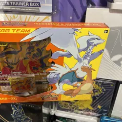 POKEMON Reshiram & Charizard GX Tag Team Premium Collection Box Sealed - Image 5