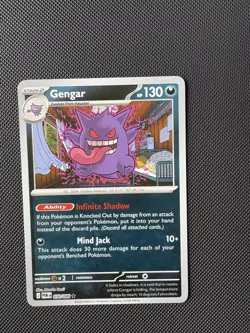 Pokemon TCG Perfect Order Gengar 050/088 Reverse Holo Rare NM - Image 1