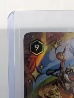 Ravensburger Disney Lorcana It Means No Worries 208/204 EN Enchanted Foil Amber - Image 2