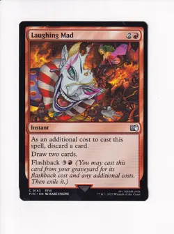 MAGIC THE GATHERING MTG FINAL FANTASY LAUGHING MAD (#1) - Image 1