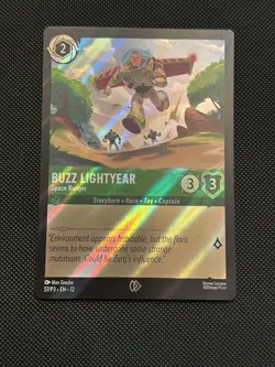 Buzz Lightyear - Space Ranger Foil 57/P3 Disney Lorcana AMC movie promo - Image 1