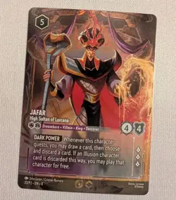 Jafar - High Sultan of Lorcana 33/P2 Store Championship Promo Disney Lorcana - Image 1
