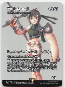 MTG FINAL FANTASY: Through the Ages #60 Yuffie Kisaragi NM - Image 1