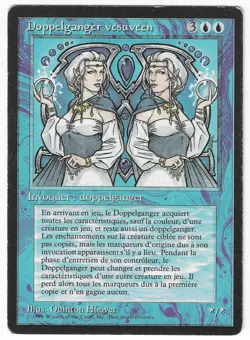 ►Magic-Style◄ MTG - Vesuvan Doppelganger - French Revised FBB - Played - Image 1