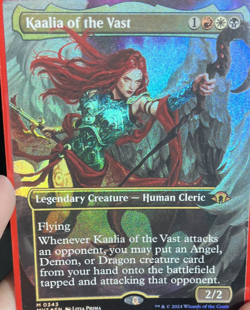 Kaalia of the Vast (0343) (Borderless) Modern Horizons 3 Foil - Image 1